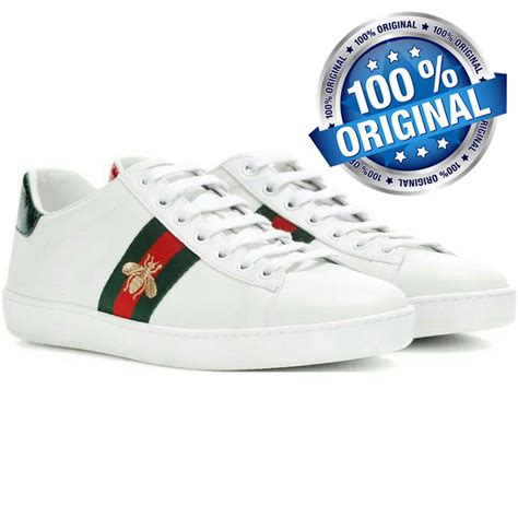 gucci trainers with bee|original Gucci bee sneakers.